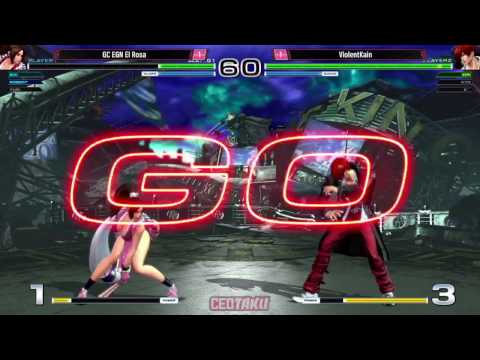 "BBR" KOFXIV  AT CEOTAKU 2016 - GC EGN El Rosa vs ViolentKain
