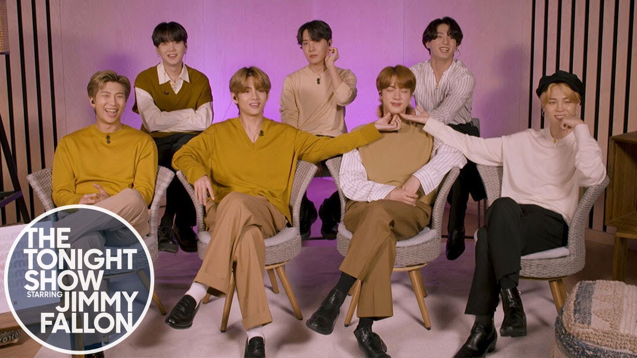 BTS Shares Details About Their New Album BE (Deluxe Edition) | The Tonight Show thumnail