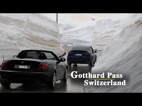 Gotthard Mountain Pass in Switzerland | Passo San Gottardo