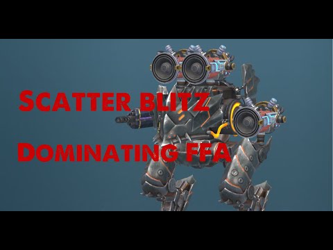 War Robots new sonic weapon Scatter on blitz