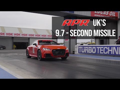 Europe's Fastest Audi TTRS - APR UK's 9.7  - Second Missile at Santa Pod