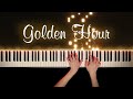 JVKE - golden hour | Piano Cover with Strings (with PIANO SHEET)