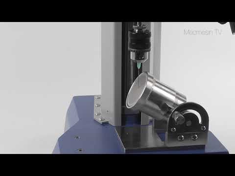 Hypodermic needle performance on simulated skin.  Mecmesin Force & Torque Measurement Systems