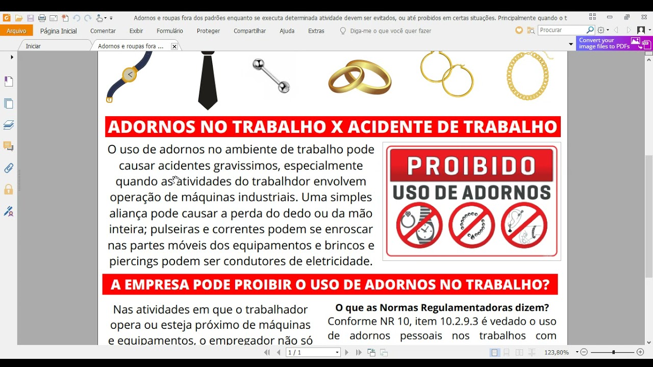 DSS   Uso de Adornos