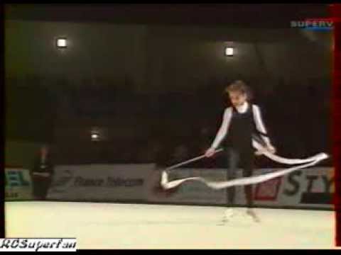 Teodora Alexandrova ribbon EF Junior Thiais 1995