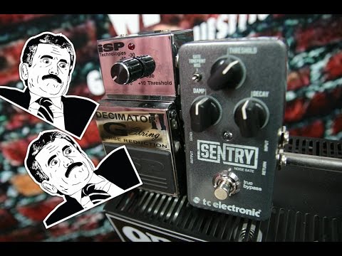 ULTIMATE METAL NOISE GATE: TC Sentry Noise Gate vs ISP Decimator II G String