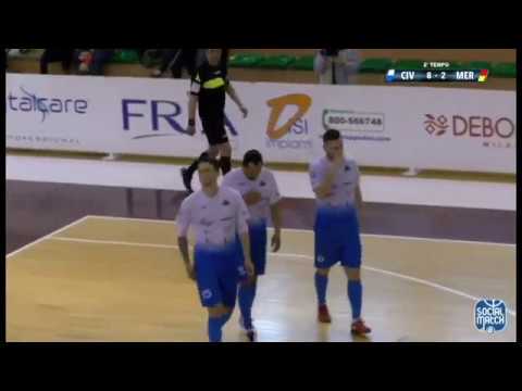Calcio a 5, Serie A2: Civitella - Merano, highlights