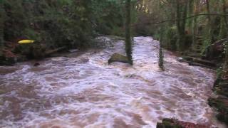 preview picture of video 'The Clare Glens - November Flooding'