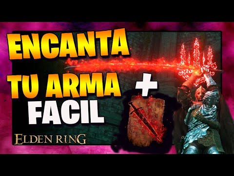 ⚔ How to ENCHANTE WEAPONS EASY in ELDEN RING *IMBUTE WEAPONS* and BLOODFLAME Location