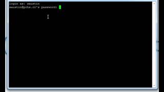 Downloading and Using PuTTY to Control a Linux Server