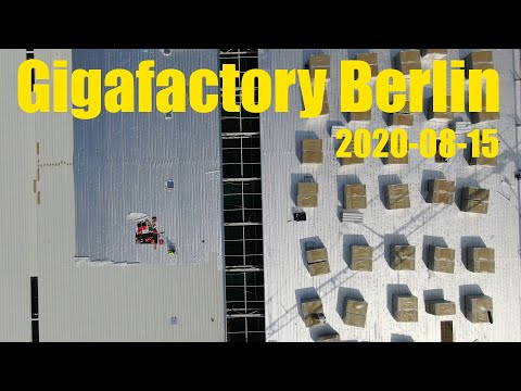 Giga Berlin | 2020-08-15 | Drive unit roof
