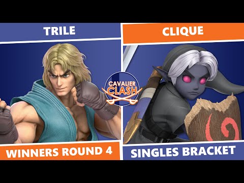 Cavalier Clash #3: Winners Round 4 - Trile (Ken) Vs Clique (Young Link) SSBU Singles