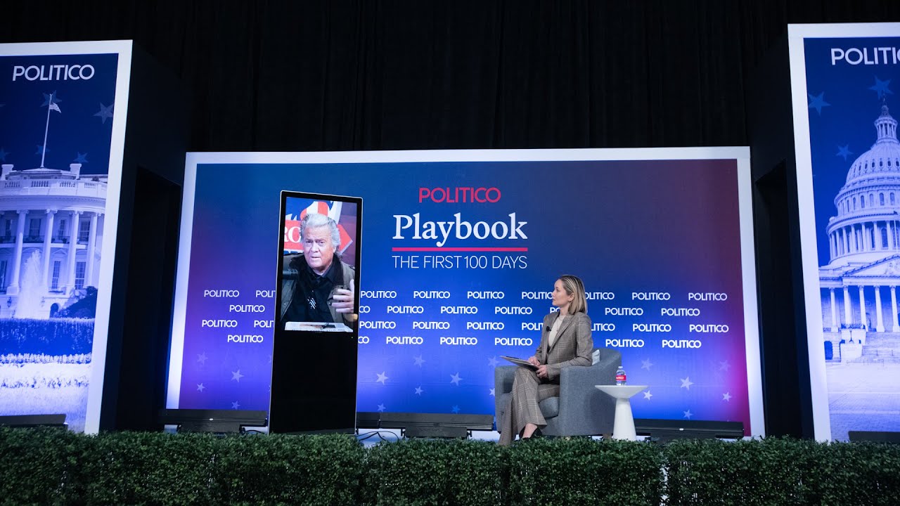 Full interview with Steve Bannon | Playbook: The First 100 Days