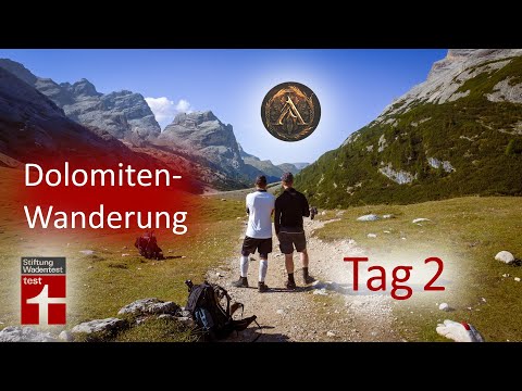 Stiftung Wadentest 2022! Tag 2: Von der Lavarella Hütte zum Rifugio Lagazuoi