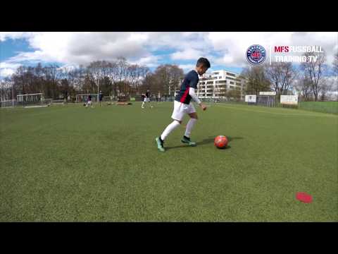 KW10 - Video der Woche - Ballannahmen mit Rücken zum Tor