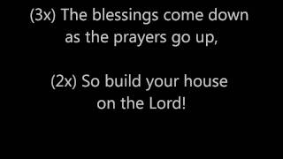 The Wonder Kids - The Wise Man Built His House Upon A Rock with lyrics