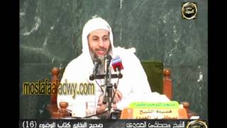 شرح صحيح البخارى   كتاب الوضوء 16