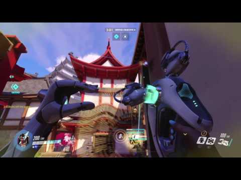 Overwatch Launch MP gameplay pt32 - Symmetra's Turrets of Terror