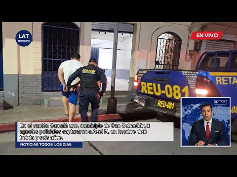 Capturan a hombre en Retalhuleu por agresión armada contra su pareja