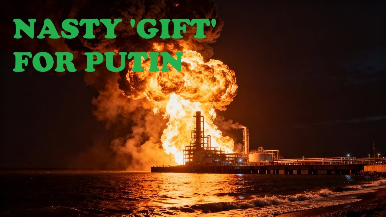 'IT BURNS FOR 3 DAYS' — UKRAINIAN ATTACK SPARKED HUGE FIRE AT RUSSIA'S TEMRYUK SEAPORT || 2025