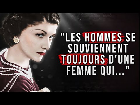 Citations inégalées de Coco Chanel sur les Femmes, la Beauté, les Hommes et la Vie