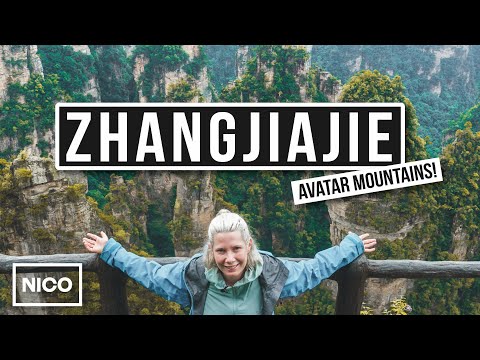 Zhangjiajie – Montanhas Avatar da Vida Real da China (legendas em chinês incluídas)