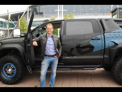 Ben Collins Talks About the 6x6 Tundra by LINE-X MSK at Automechanika Frankfurt