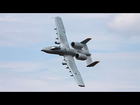 A-10 Thunderbolt Filmed At Fairford With Some Great Radio Coms