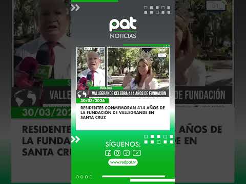 Residentes conmemoran 414 años de la fundación de Vallegrande en Santa Cruz