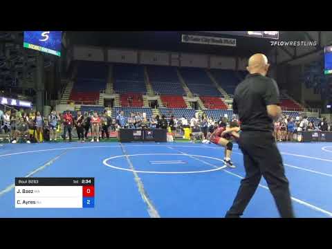 106 Lbs Round Of 32 - Janiah Alize Baez, Massachusetts Vs Chloe Ayres, New Jersey 910f