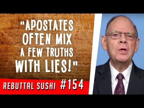 "Apostates often mix a few truths with lies!"