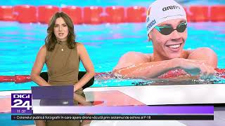 David Popovici: ”Le-am spus alor mei că nu vreau să știu câți bani fac”