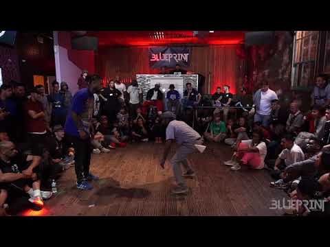 THE BLUEPRINT FESTIVAL 2018 - HOUSE DANCE COMP TOP 16 - 6FOOT3 VS BAMBINO