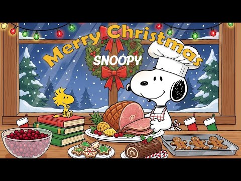 🦃 Snoopy Thanksgiving Jazz ☕ Cozy Holiday Music for Gratitude and Good Vibes 🍂
