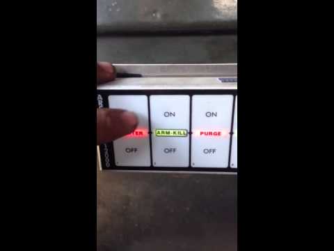 Firing up my m715 with arc flat touch switch panel