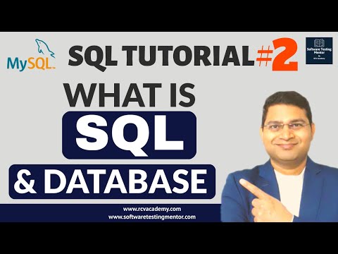 SQL Tutorial 2 What is SQL | What is Database