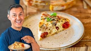 Clafoutis tomates, thon et mozzarella : la recette facile de l’été