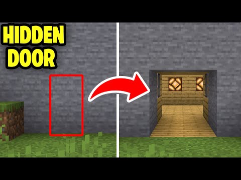 How To Make a Secret Piston Door In Minecraft Bedrock 1.21! - Tutorial