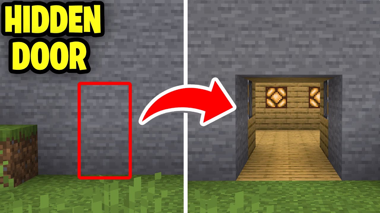 How To Make a Secret Piston Door In Minecraft Bedrock 1.21! - Tutorial