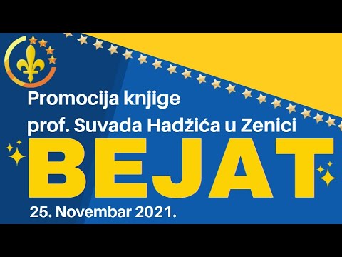 PROMOCIJA KNJIGE "BEJAT" U ZENICI