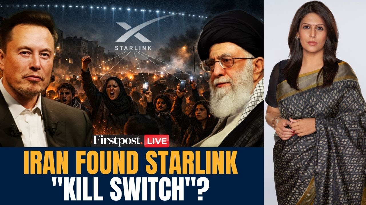 Iran LIVE: How Elon Musk's Starlink is Shaping Conflicts and Protests | Vantage with Palki Sharma