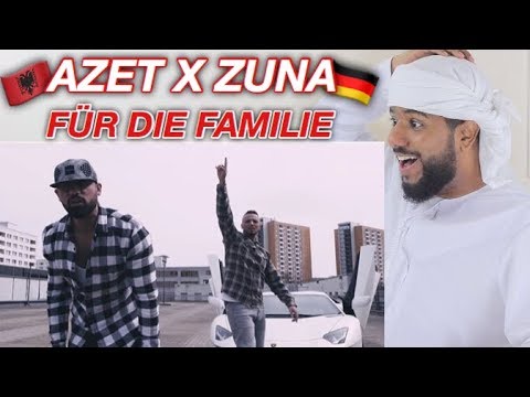 ARAB REACTION TO GERMAN MUSIC BY AZET ft. ZUNA - FÜR DIE FAMILIE **SO CATCHY**