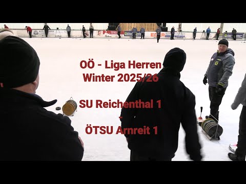 Stocksport OÖ-Liga Herren Winter 2025/2026 SU Reichenthal 1 - ÖTSU Arnreit 1