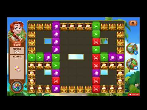 Lost Island Blast Adventure Level 1488 NO BOOSTERS - A S GAMING ✔