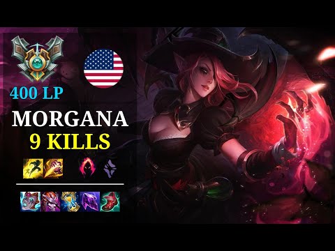 Morgana Jungle vs Lillia - 9 kills - Clg Broxah NA Grandmaster (400 LP) Patch 11.4
