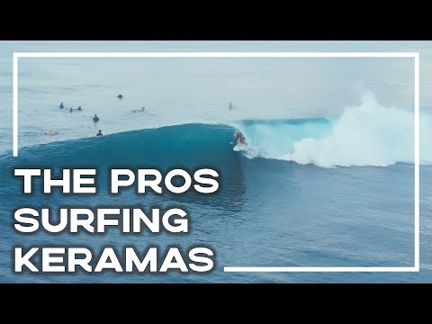 The Pros Surfing Keramas, Bali 🏄‍♂️ (Inc Kelly Slater!)  | Stoked For Travel