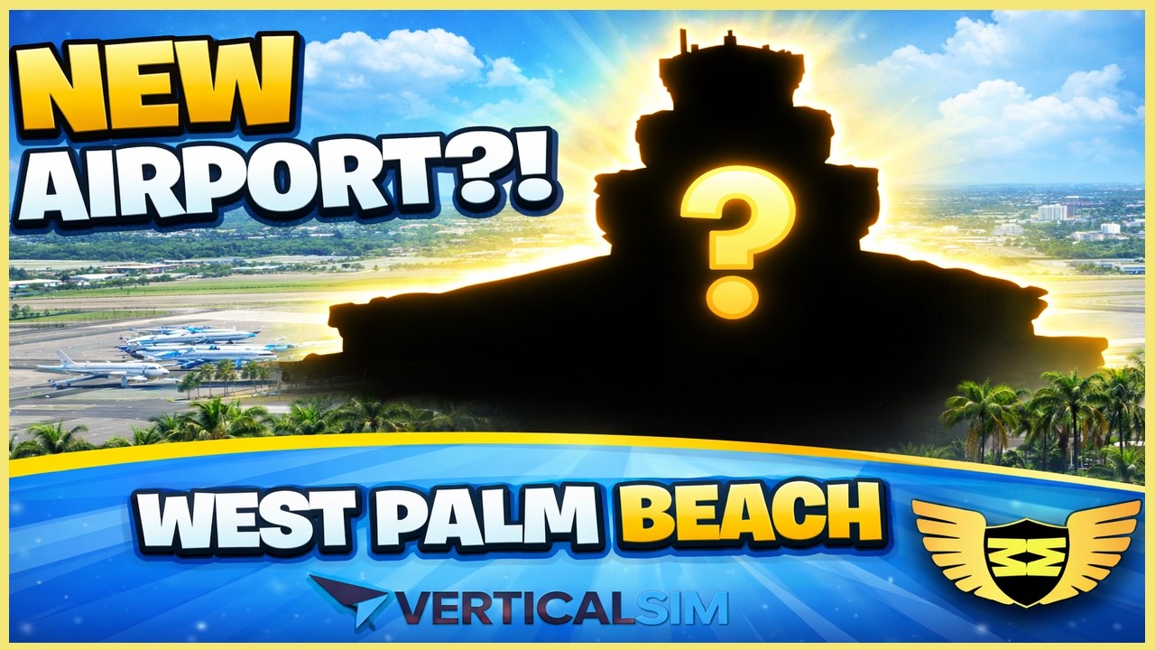 MSFS 24 | West Palm Beach First Look! *NEW* Scenery by Verticalsim! Private jet ops Sayintentions.ai