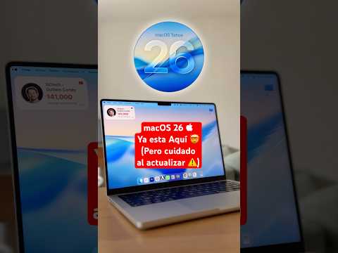 macOS Tahoe 26.1 es oficial: novedades y descarga