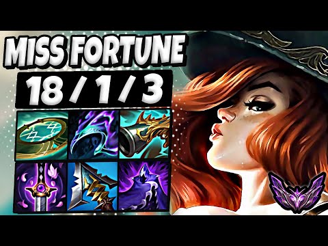 Miss Fortune vs Tristana ADC [ QuadraKill ] Korea Master Patch 25.19 ✅