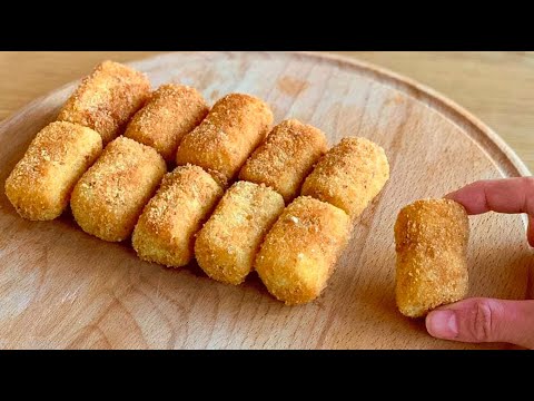 How to Make Creamy Potato Croquettes | Classic Potato Croquettes | Delicious Cuisine